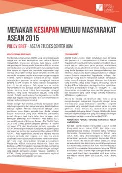 Publication – Pol. Brief – Menakar Kesiapan KA 2015